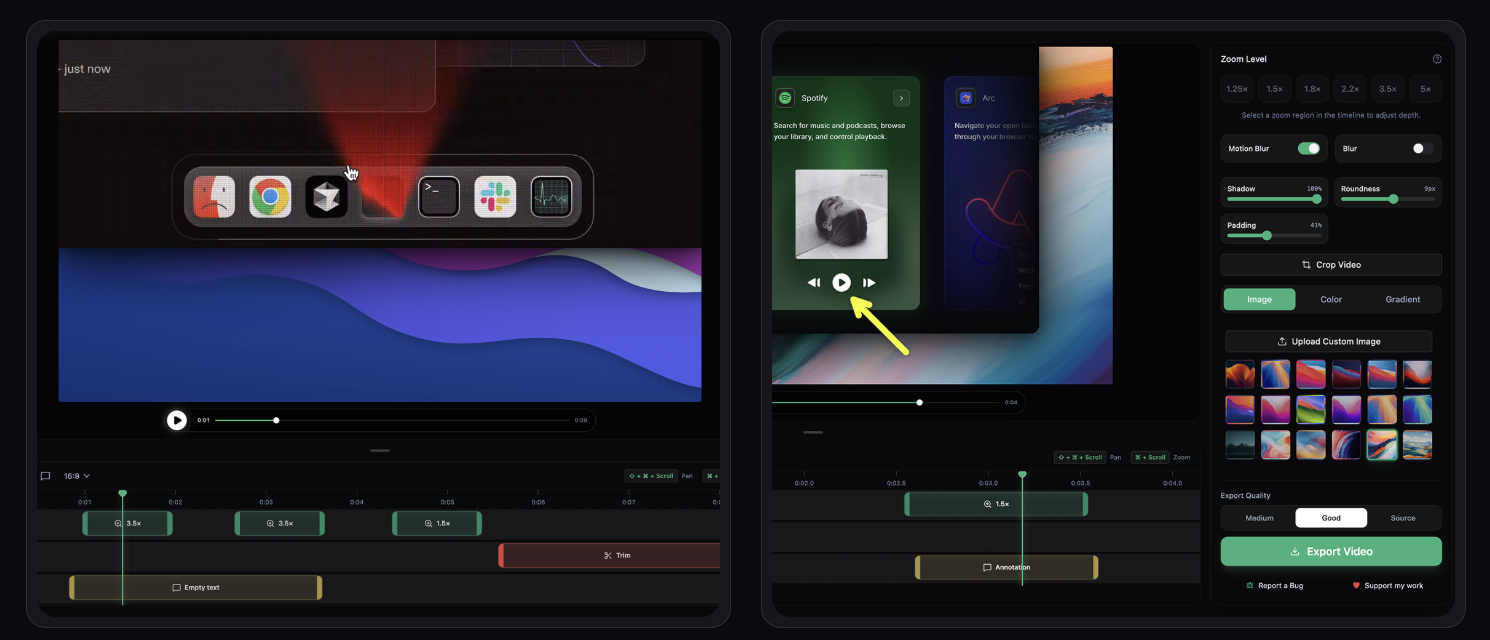 CursorLens：免费开源的全能录屏利器，创作者的效率革命